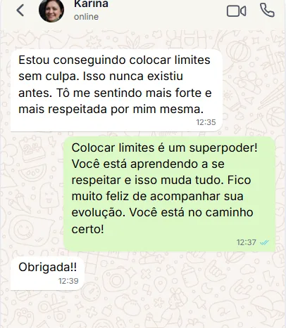 Depoimento de Karina